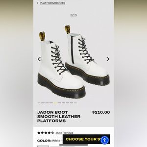 dr marten jadon white